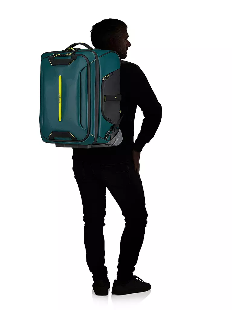SAMSONITE | Trolley Ecodiver 79 Dark Teal/Lime | Petróleo