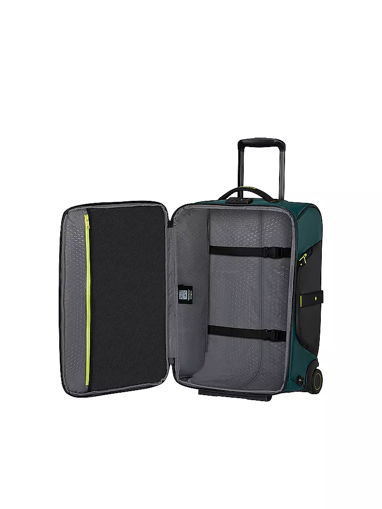 SAMSONITE | Trolley ECODRIVER DUFFEL BACKPACK 55cm Dark Teal/Lime | Petróleo
