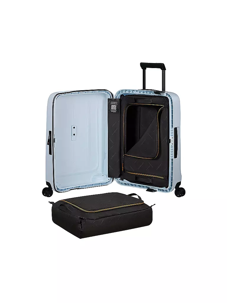 SAMSONITE | Trolley ESSENS SPINNER 55cm glasier | Azul claro