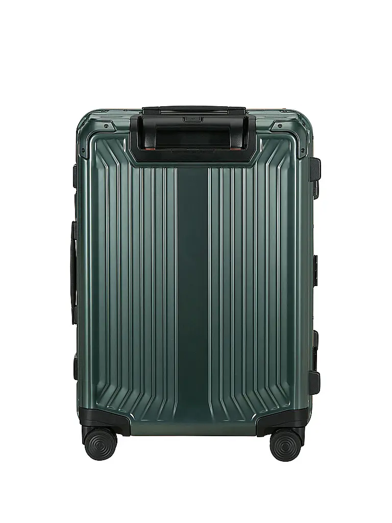 SAMSONITE | Trolley Lite-Box Alu™ 55cm Salvia / Naranja | Verde oscuro