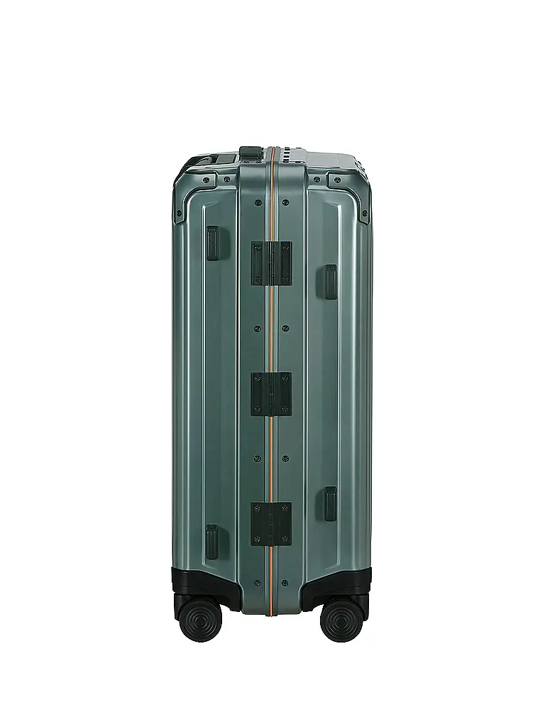 SAMSONITE | Trolley Lite-Box Alu™ 55cm Salvia / Naranja | Verde oscuro