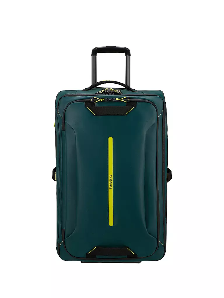 SAMSONITE | Trolley mit Rollen Ecodiver 67cm Dark Teal/Lime | Petróleo