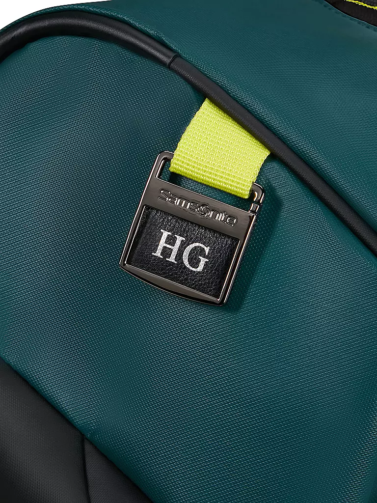 SAMSONITE | Trolley mit Rollen Ecodiver 67cm Dark Teal/Lime | Petróleo