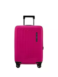 SAMSONITE | Trolley NUON SPINNER 55cm erweiterbar metallic ruby | Fucsia