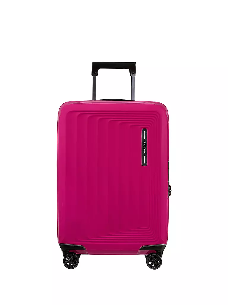 SAMSONITE | Trolley NUON SPINNER 55cm erweiterbar metallic ruby | Fucsia