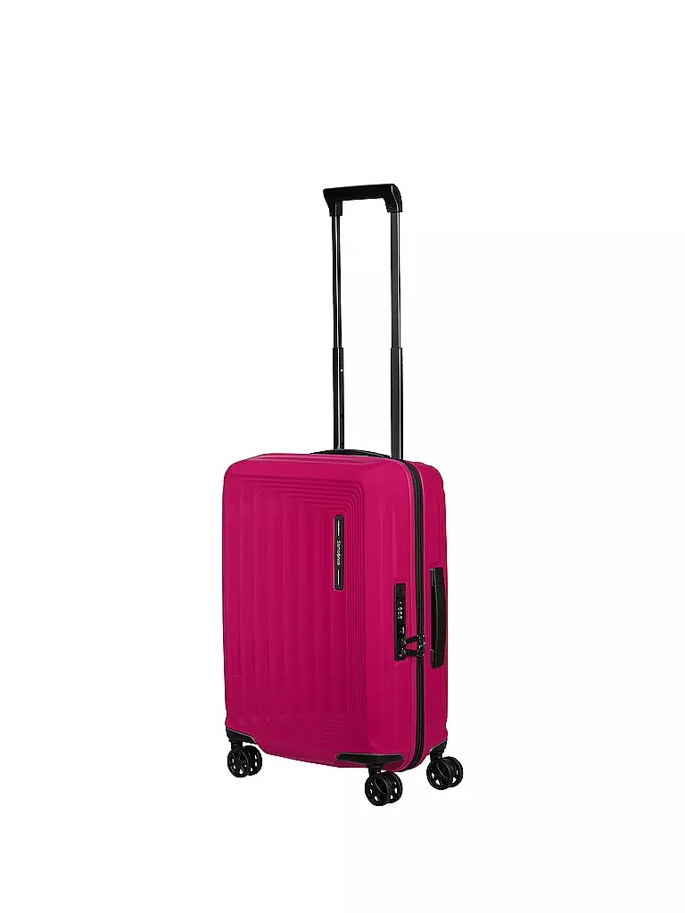 SAMSONITE | Trolley NUON SPINNER 55cm erweiterbar metallic ruby | Fucsia