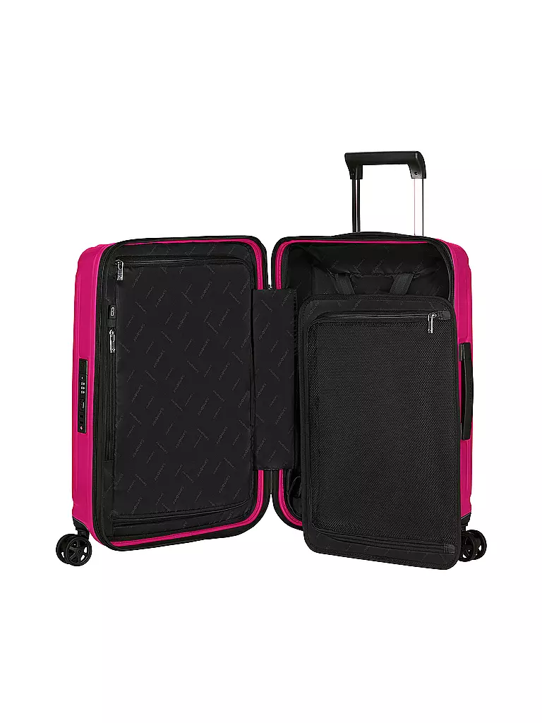 SAMSONITE | Trolley NUON SPINNER 55cm erweiterbar metallic ruby | Fucsia