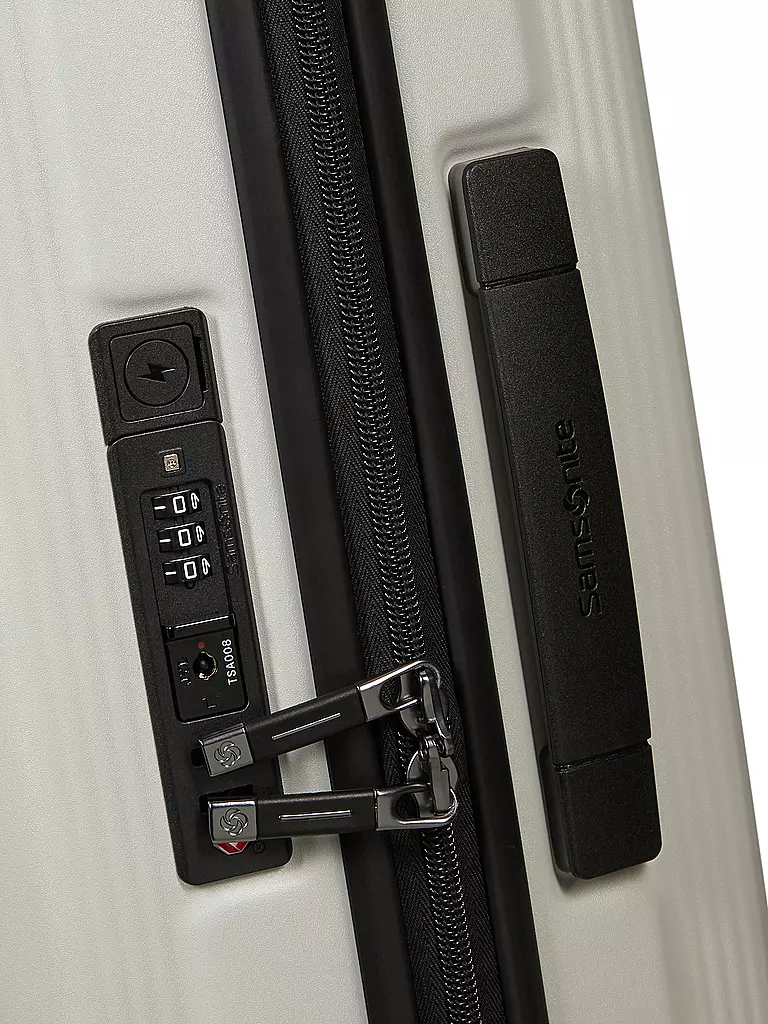 SAMSONITE | Trolley NUON SPINNER 55cm expandible cuarzo mate | Blanco