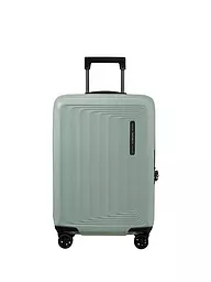 SAMSONITE | Trolley NUON SPINNER 55cm erweiterbar metallic ruby | Gris claro
