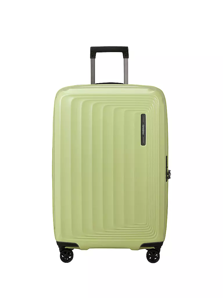 SAMSONITE | Trolley NUON SPINNER 69cm expandible metallic melon | Verde claro