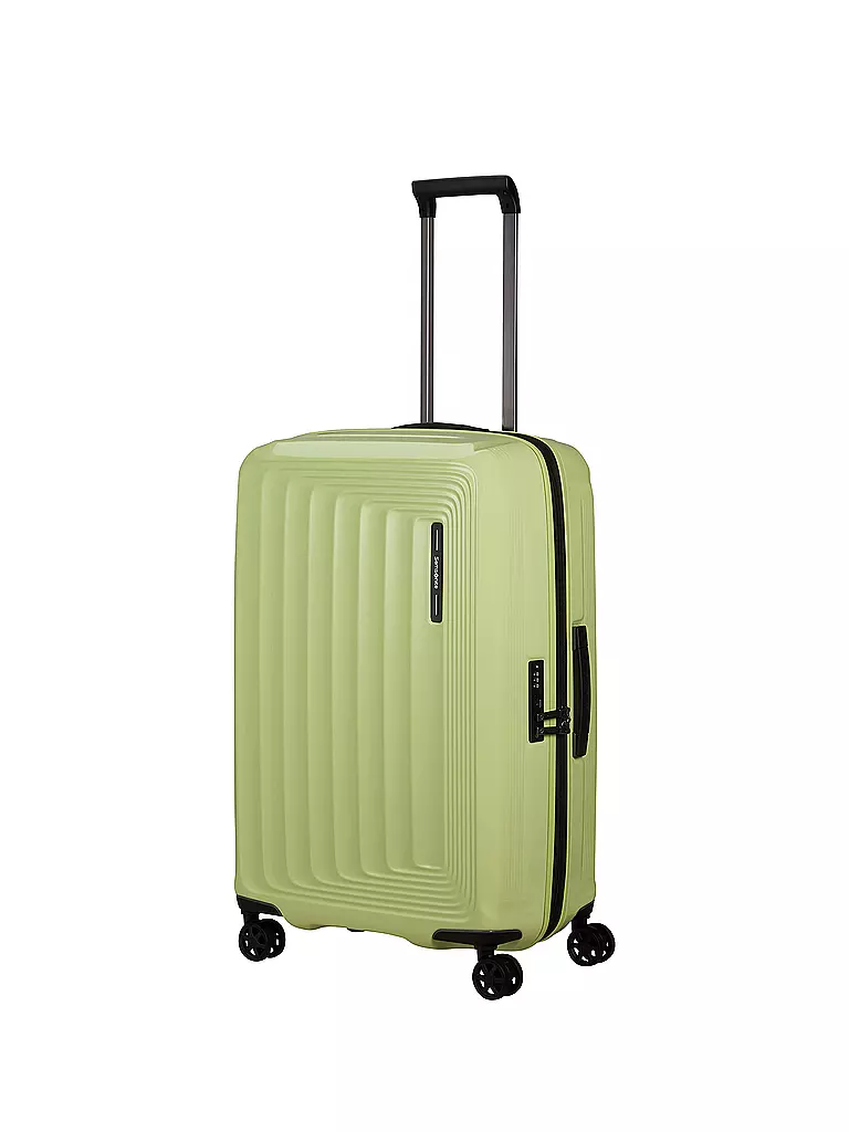 SAMSONITE | Trolley NUON SPINNER 69cm expandible metallic melon | Verde claro