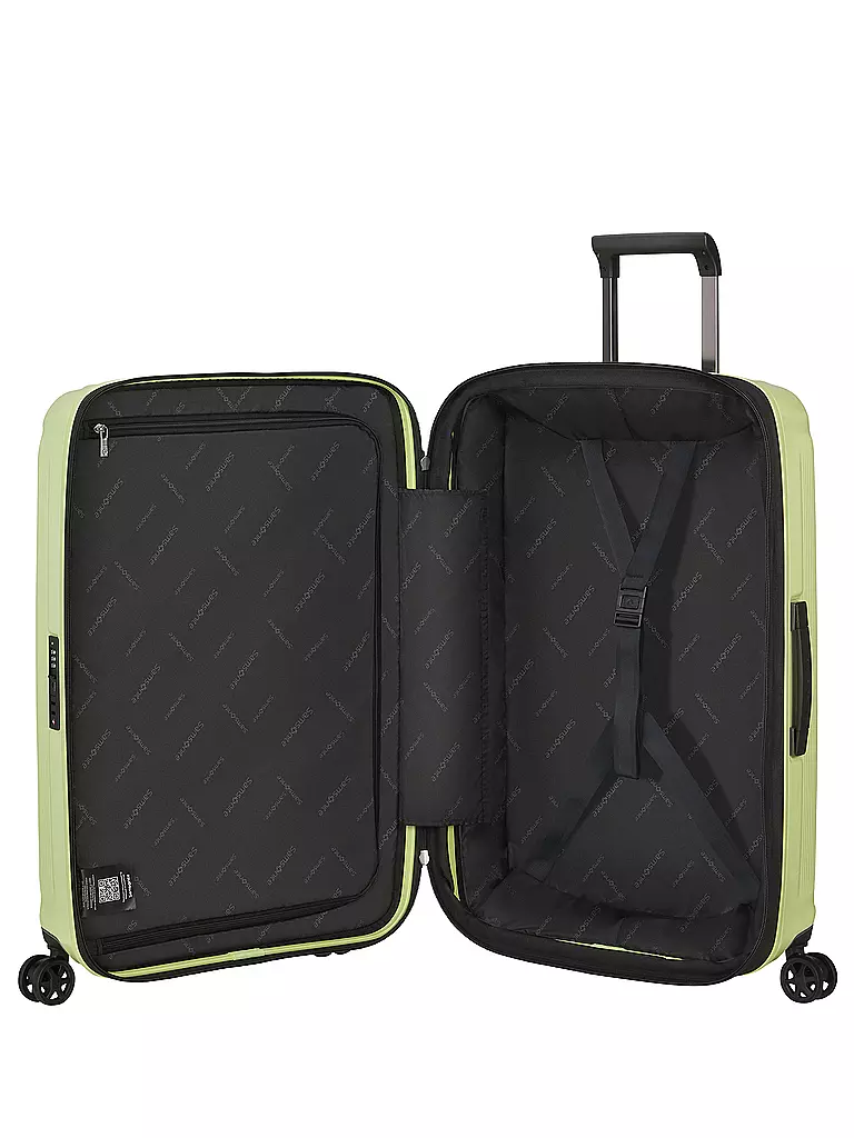 SAMSONITE | Trolley NUON SPINNER 69cm expandible metallic melon | Verde claro