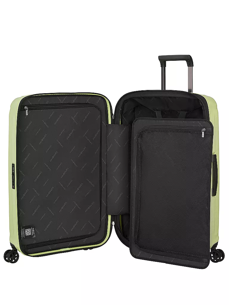 SAMSONITE | Trolley NUON SPINNER 69cm expandible metallic melon | Verde claro