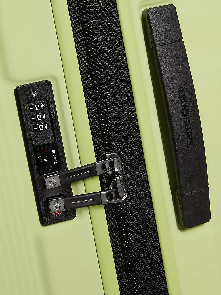 SAMSONITE | Trolley NUON SPINNER 69cm expandible metallic melon | Verde claro