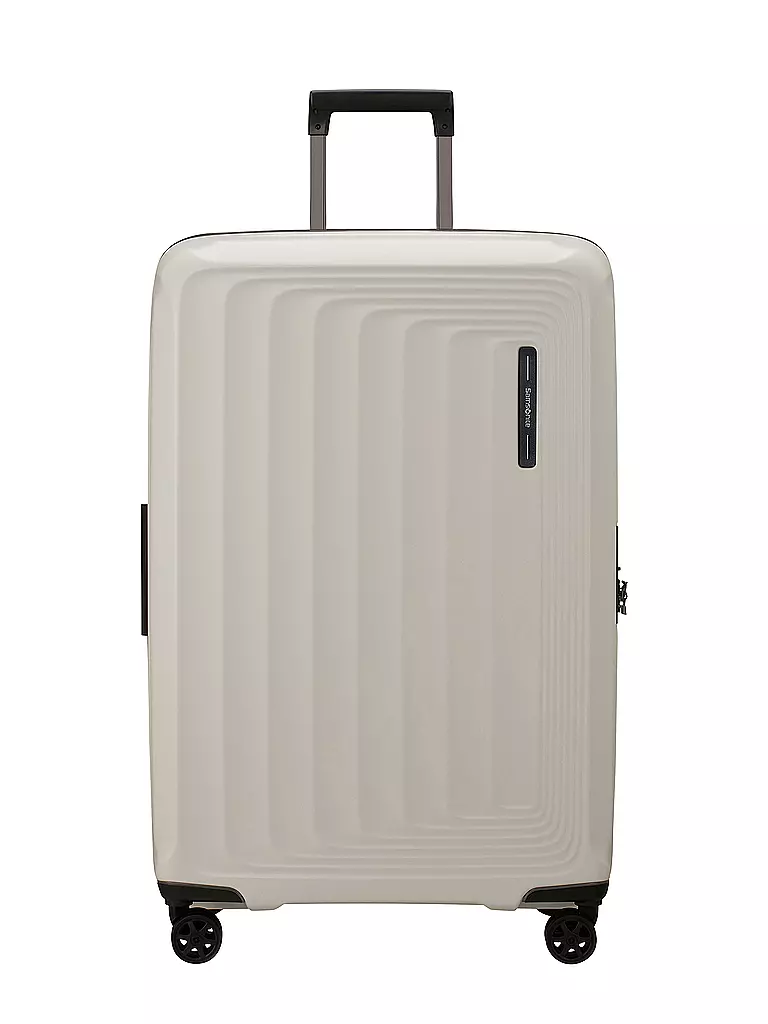SAMSONITE | Trolley NUON SPINNER 75cm expandible cuarzo mate | Blanco