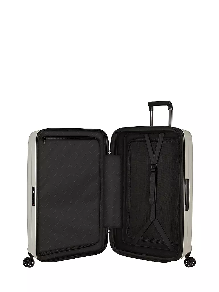 SAMSONITE | Trolley NUON SPINNER 75cm expandible cuarzo mate | Blanco