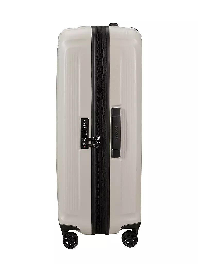 SAMSONITE | Trolley NUON SPINNER 75cm expandible cuarzo mate | Blanco