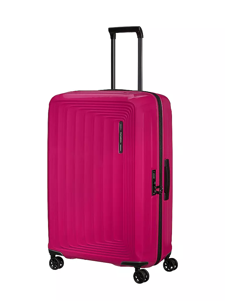 SAMSONITE | Trolley NUON SPINNER 75cm expandible metallic ruby | Fucsia
