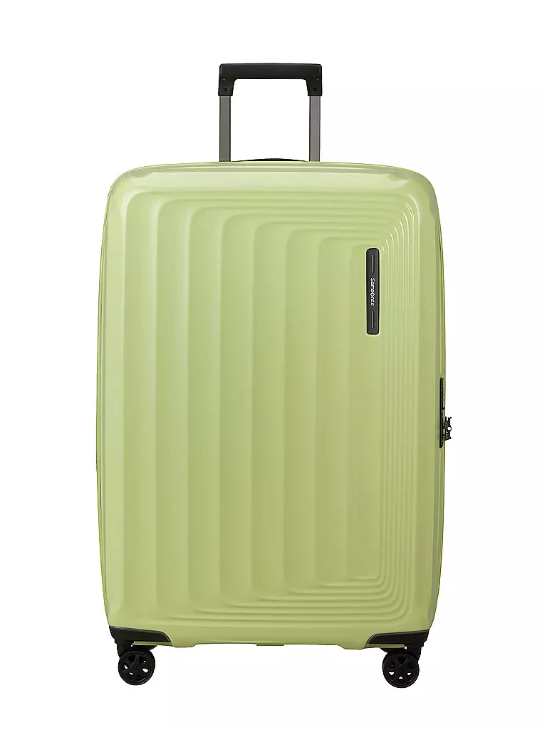 SAMSONITE | Trolley NUON Spinner 75cm expandible | Verde claro