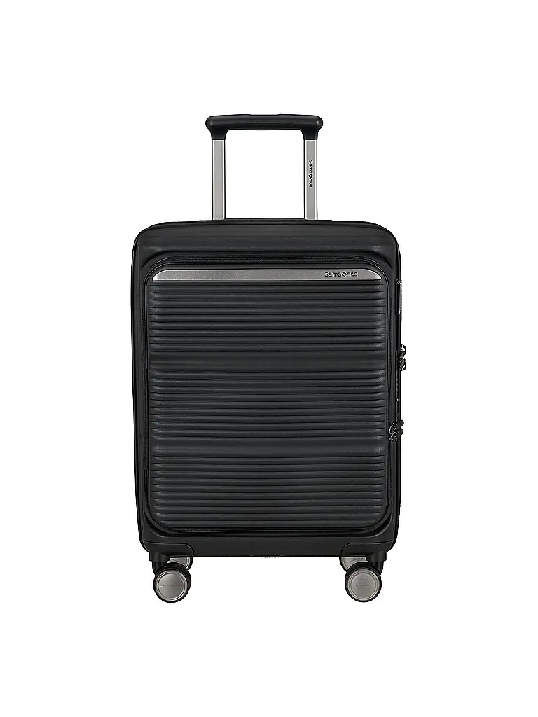 SAMSONITE | Trolley PARALUX SPINNER 55cm erweiterbar Black | Negro