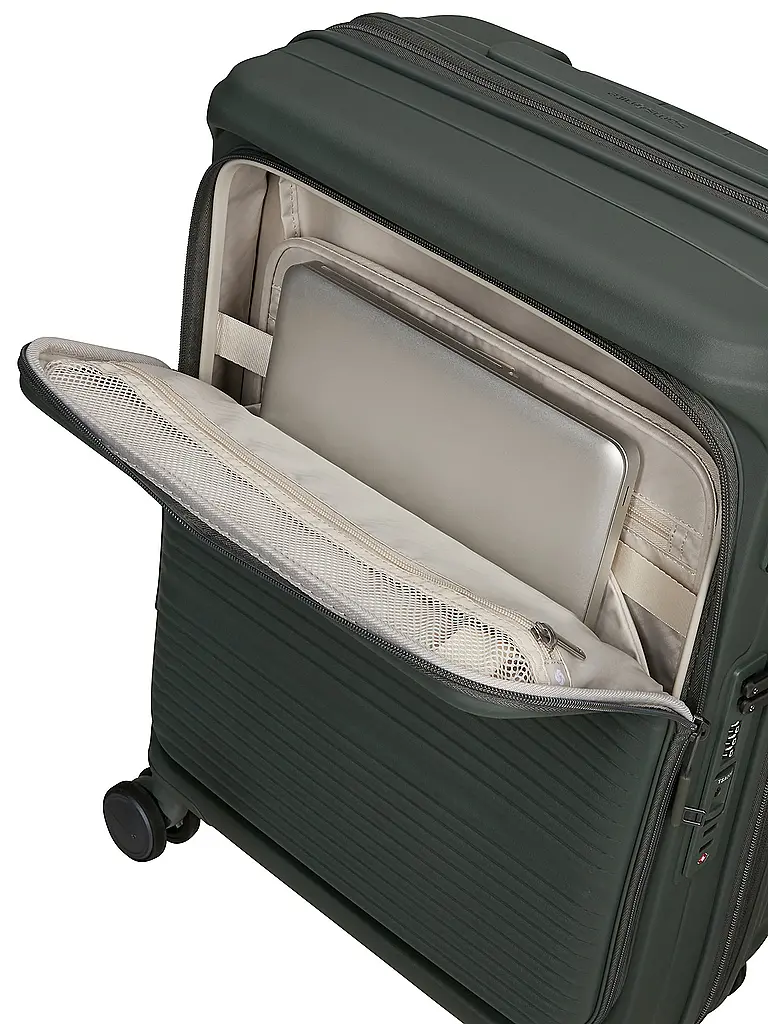 SAMSONITE | Trolley PARALUX SPINNER 55cm erweiterbar Olive | 