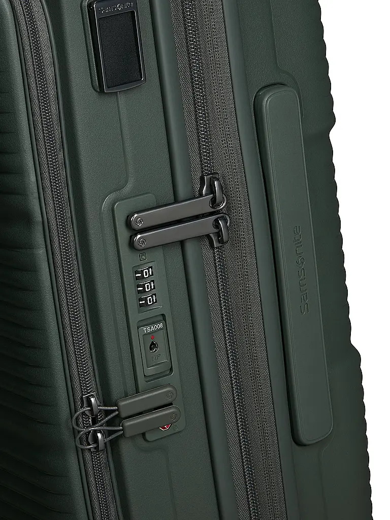 SAMSONITE | Trolley PARALUX SPINNER 55cm erweiterbar Olive | 