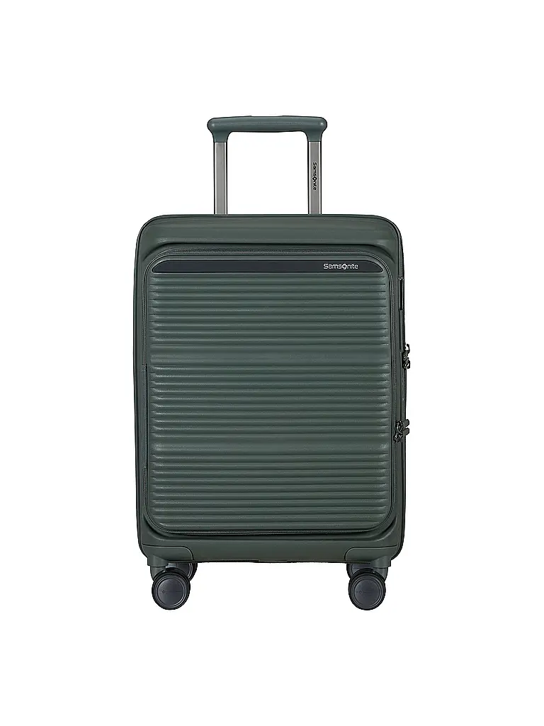 SAMSONITE | Trolley PARALUX SPINNER 55cm expandible Oliva | Oliva