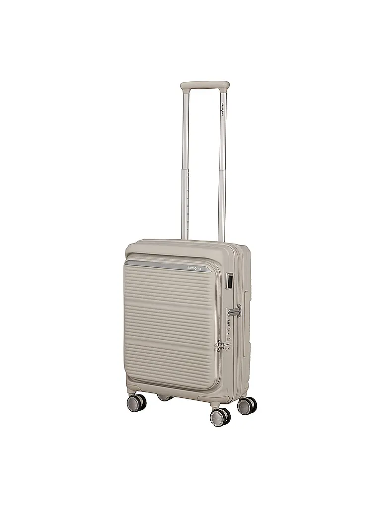 SAMSONITE | Trolley PARALUX SPINNER 55cm expandible Stone Grey | Crema