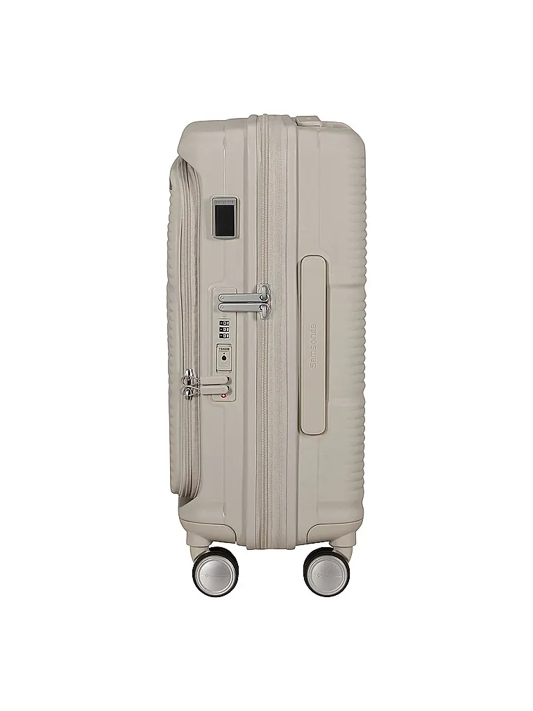 SAMSONITE | Trolley PARALUX SPINNER 55cm expandible Stone Grey | Crema