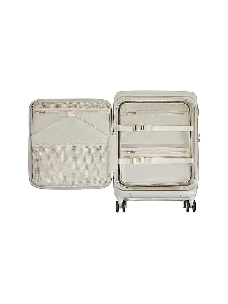 SAMSONITE | Trolley PARALUX SPINNER 55cm expandible Stone Grey | Crema