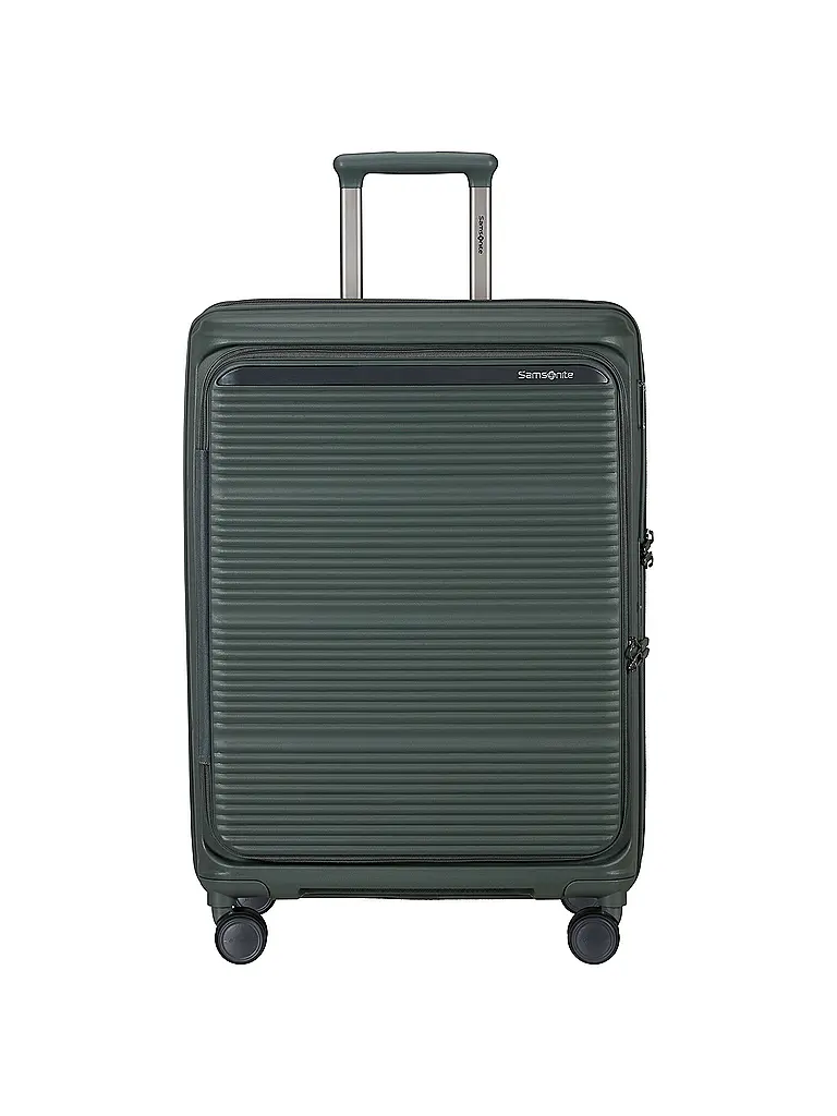 SAMSONITE | Trolley PARALUX SPINNER 67cm expandible Olive | Oliva