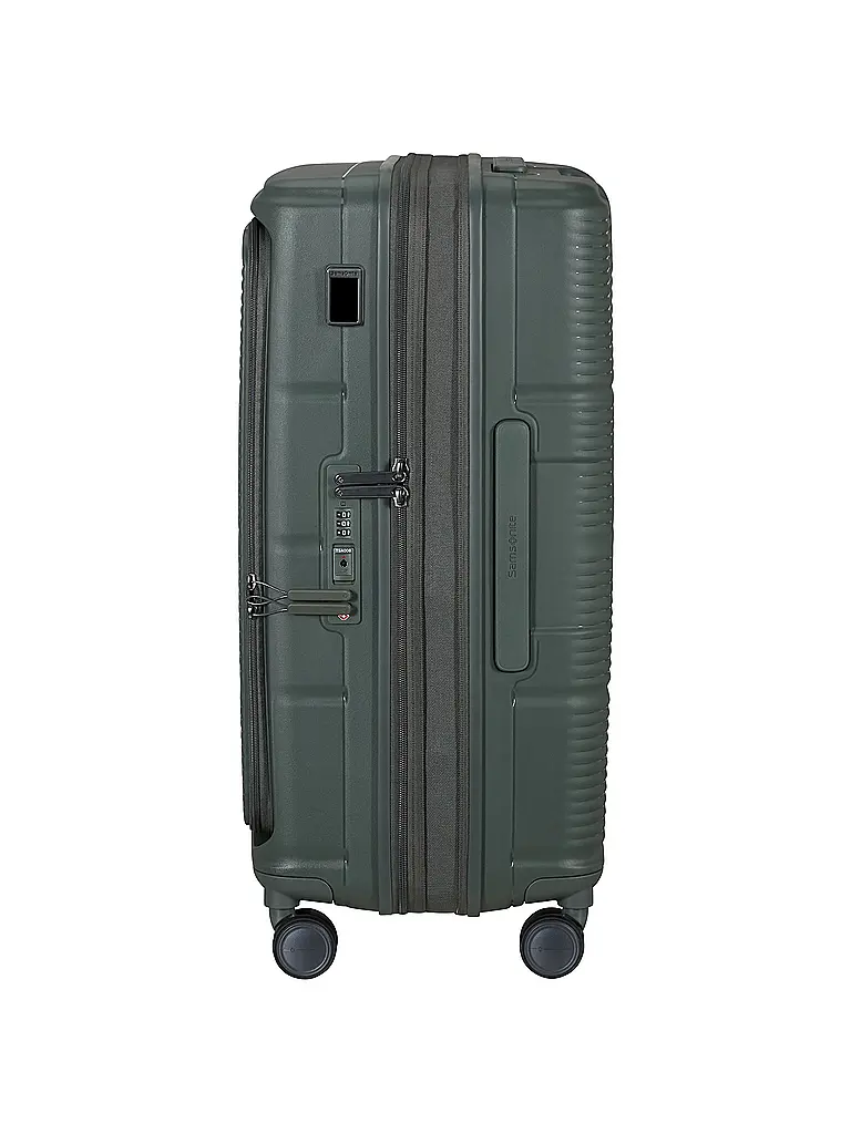 SAMSONITE | Trolley PARALUX SPINNER 67cm expandible Olive | Oliva
