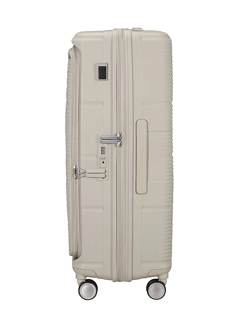 SAMSONITE | Trolley PARALUX SPINNER 75cm expandible Stone Grey | Crema