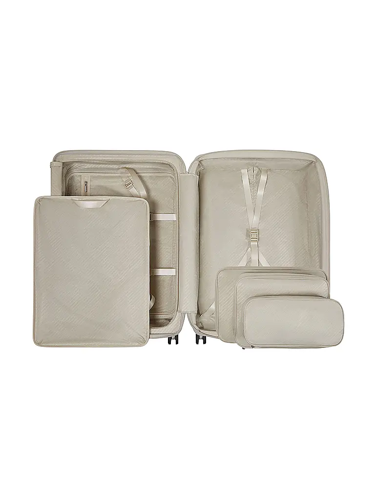 SAMSONITE | Trolley PARALUX SPINNER 75cm expandible Stone Grey | Crema