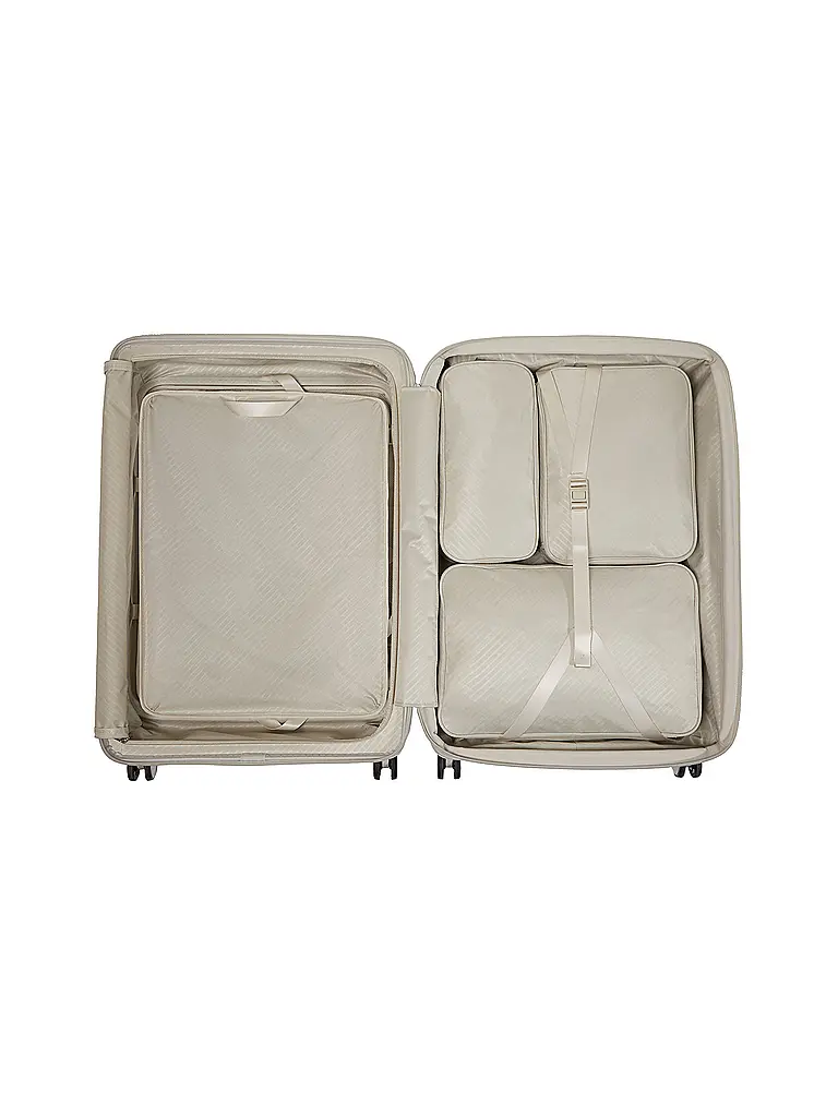 SAMSONITE | Trolley PARALUX SPINNER 75cm expandible Stone Grey | Crema