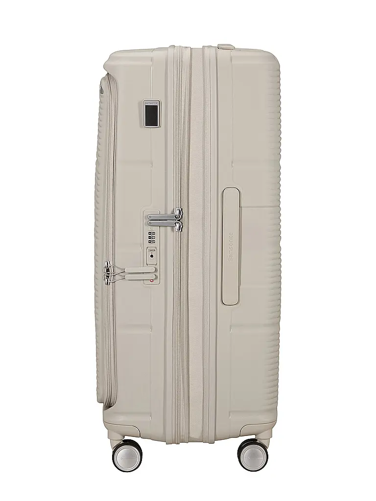 SAMSONITE | Trolley PARALUX SPINNER 75cm expandible Stone Grey | Crema