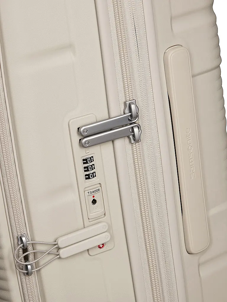 SAMSONITE | Trolley PARALUX SPINNER 75cm expandible Stone Grey | Crema