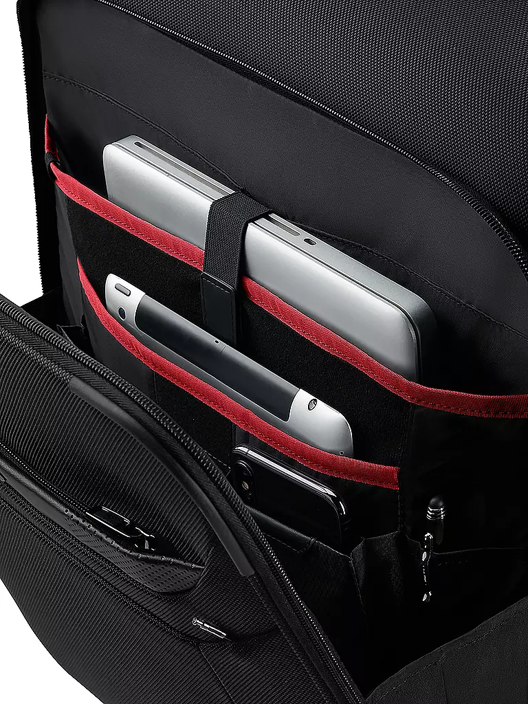 SAMSONITE | Trolley PRO-DLX 6 55cm expandible Black | 