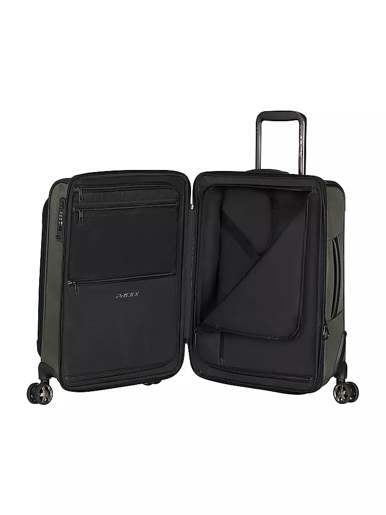 SAMSONITE | Trolley PRO-DLX 6 55cm expandible Green | olive