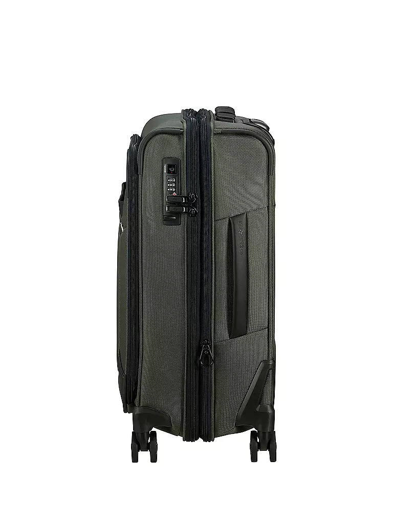 SAMSONITE | Trolley PRO-DLX 6 55cm expandible Green | olive
