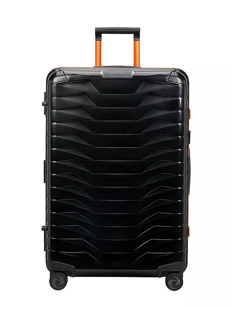 SAMSONITE | Trolley PROXIS ALU Spinner 76 Graphite Apricot | Negro