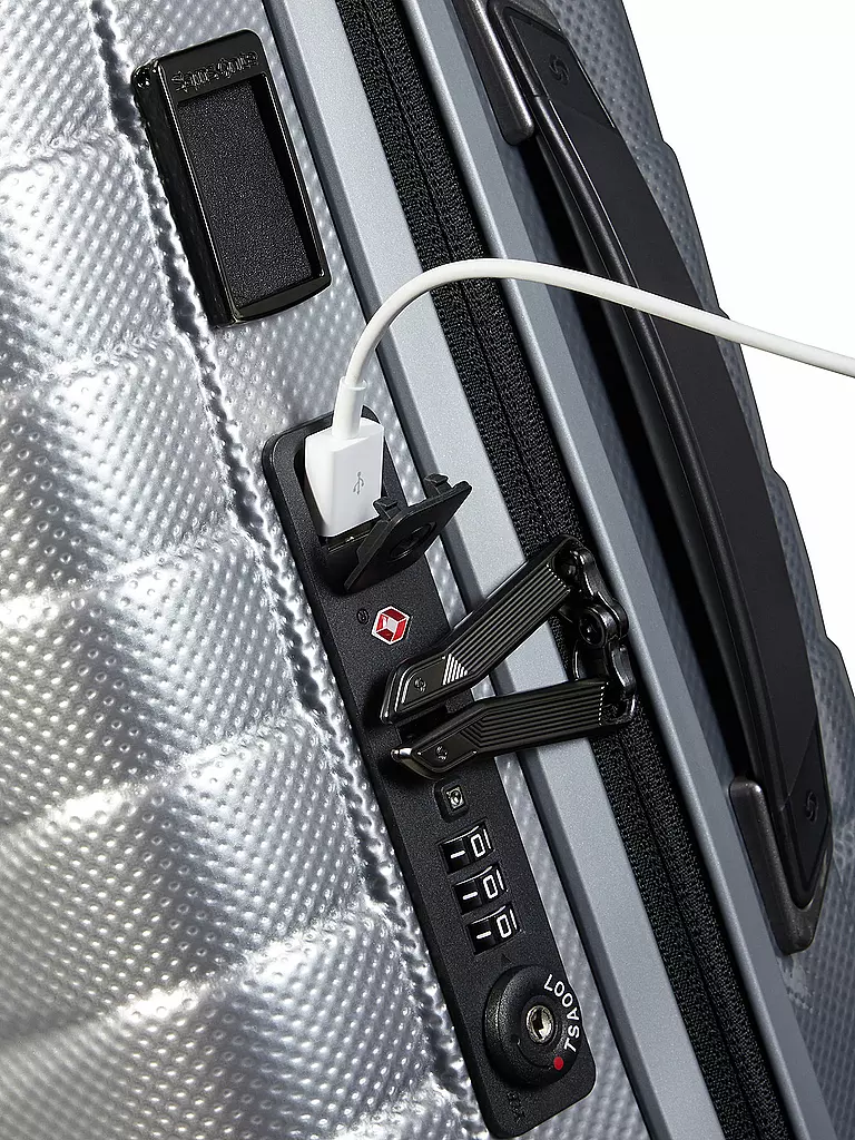 SAMSONITE | Trolley Proxis expandible 55cm silver | 