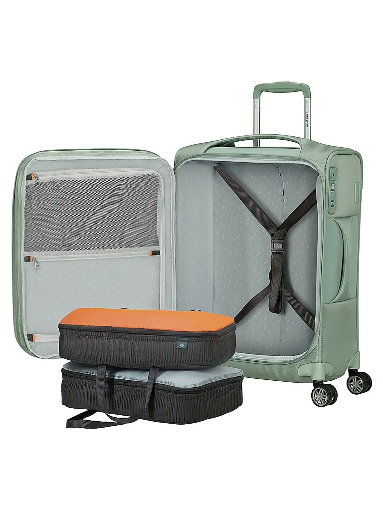 SAMSONITE | Trolley RE-LITE 55cm erweiterbar sage | Verde claro