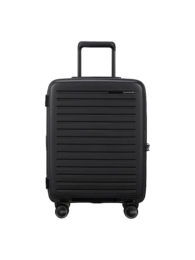 SAMSONITE | Trolley RESTACKD SPINNER 55cm expandible negro | Negro