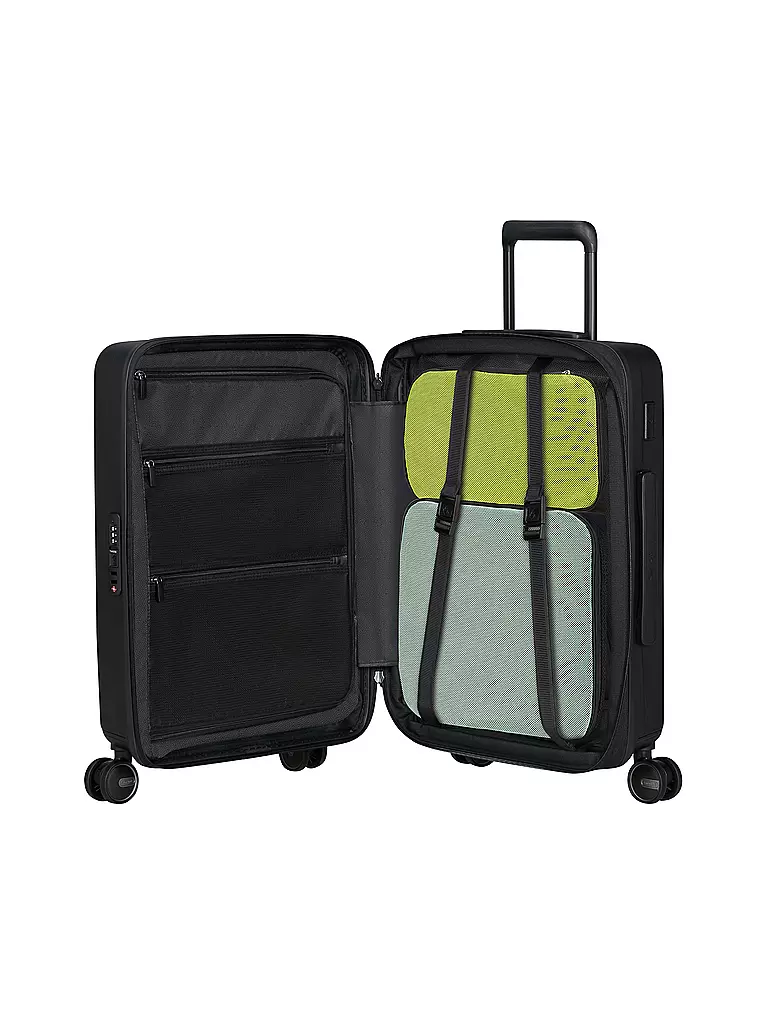 SAMSONITE | Trolley RESTACKD SPINNER 55cm expandible negro | Negro