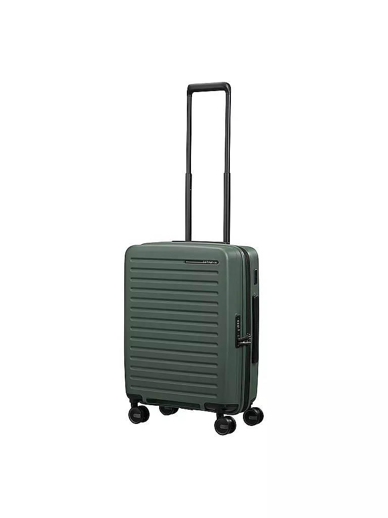 SAMSONITE | Trolley RESTACKD SPINNER 55cm expandible salvia | Verde oscuro