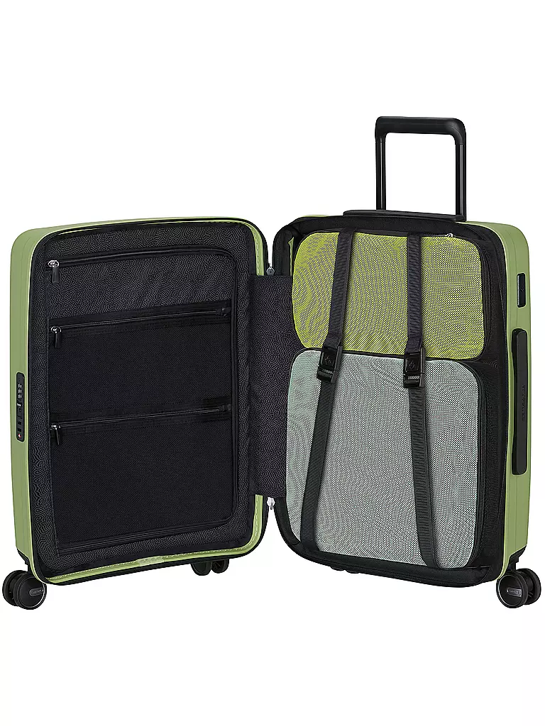 SAMSONITE | Trolley RESTACKD SPINNER 55cm expandible wasabi | Verde claro