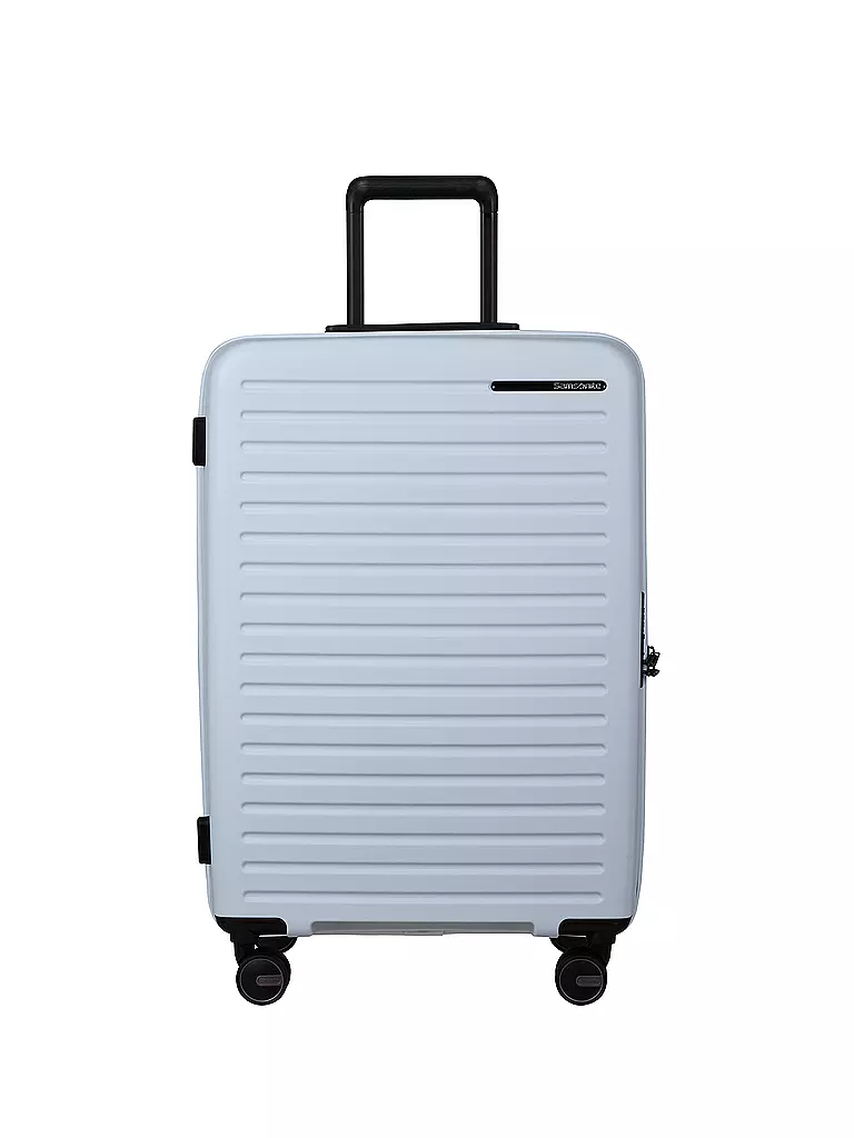 SAMSONITE | Trolley RESTACKD SPINNER 68cm expandible Glacier | Azul claro