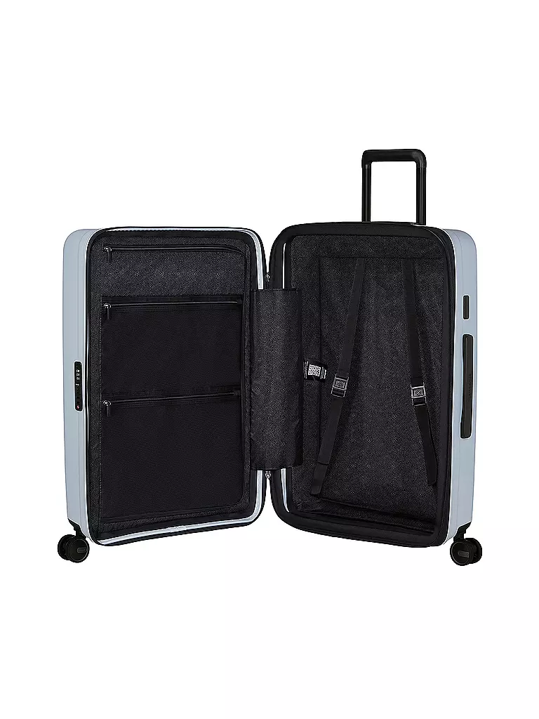 SAMSONITE | Trolley RESTACKD SPINNER 68cm expandible Glacier | Azul claro