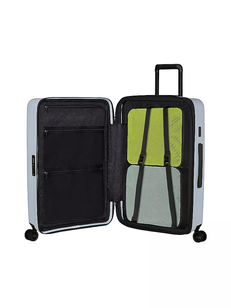 SAMSONITE | Trolley RESTACKD SPINNER 68cm expandible Glacier | Azul claro